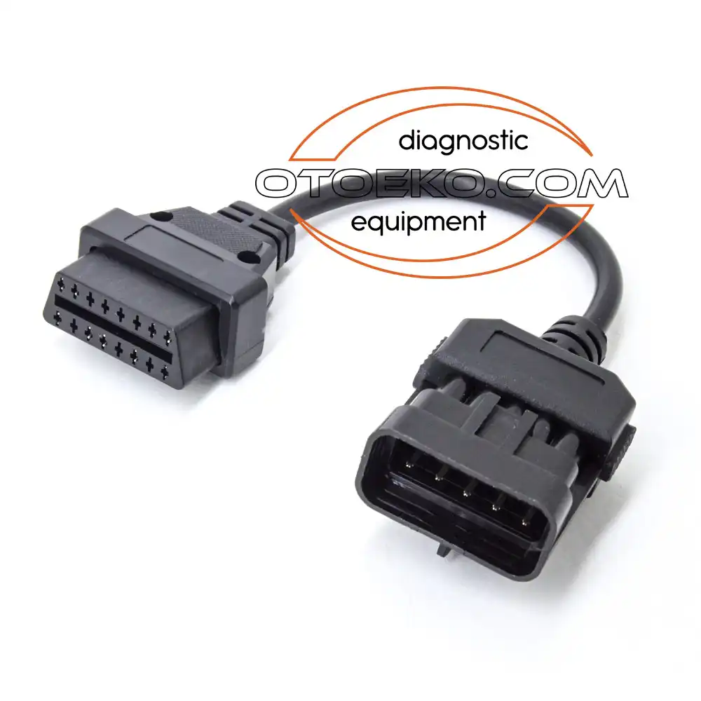 كابل ووصلة الفحص والتشخيص الصناعية Opel 10 Pin – Obd2 (Opel) عالية الاعتمادية - 6